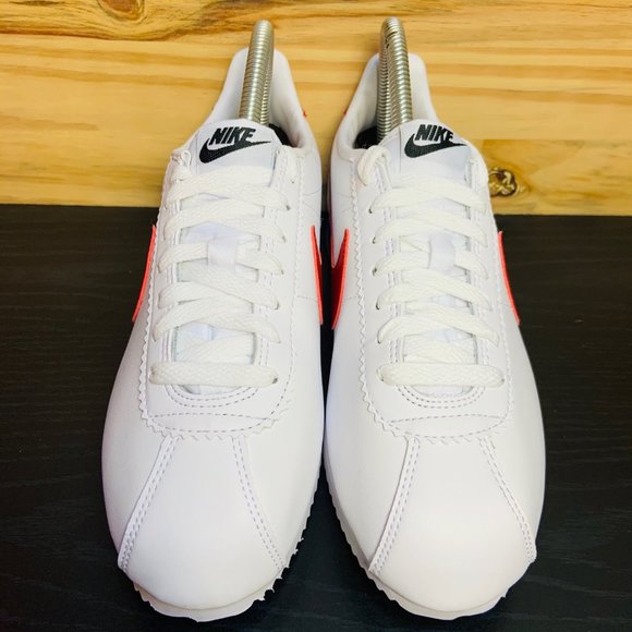 New Nike Classic Cortez Leather USA Red White Blue - Picture 5 of 8